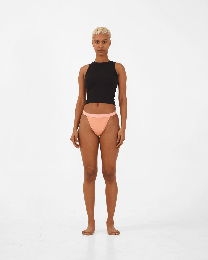 Organic Cotton Thongs- (Pack of 2) | Verified Sustainable Womens Underwear on Brown Living™