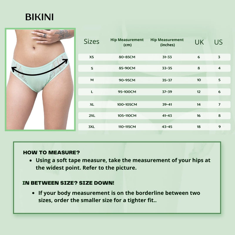 Organic Everyday Bikini Undies- Lavender (3pc) | Verified Sustainable Womens Underwear on Brown Living™