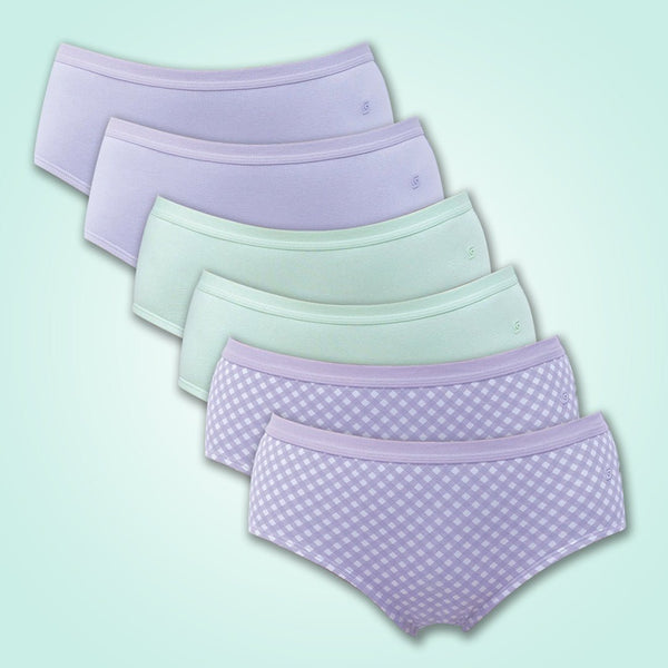 Organic Everyday Hipster Undies (6pc) | Verified Sustainable Womens Underwear on Brown Living™