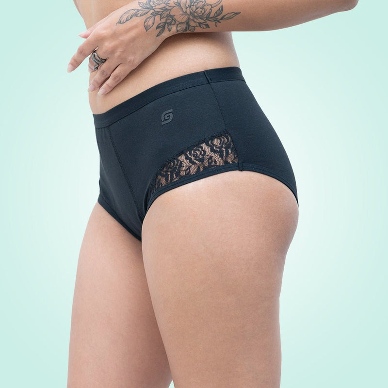 Buy Organic Reusable Leakproof Period Panty (Brief) (1pc) | Shop Verified Sustainable Womens Underwear on Brown Living™