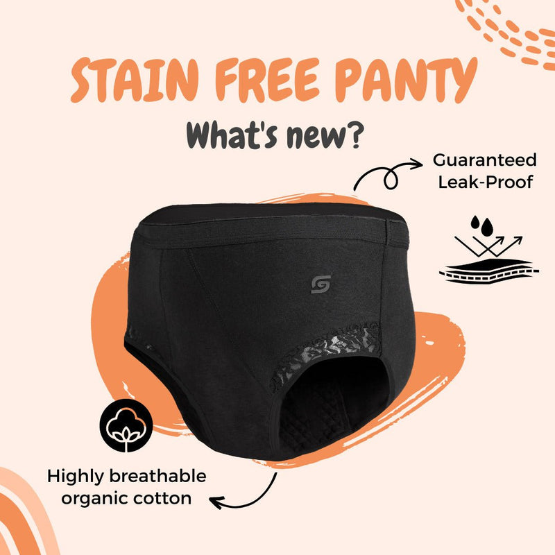 Buy Organic Stain Free Period Panty (Brief) | Shop Verified Sustainable Womens Underwear on Brown Living™