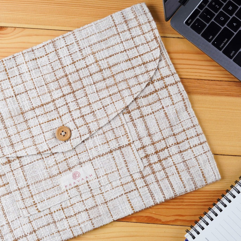 Buy Pai Laptop Sleeve | Hemp Cotton Blend | Fits 11”-15” | Shop Verified Sustainable Laptop Sleeve on Brown Living™