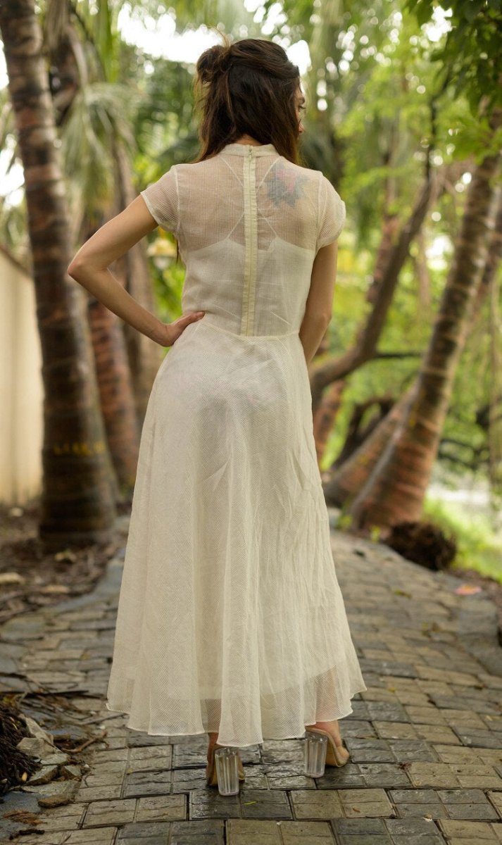 Buy Palasa Dress - Off White | Shop Verified Sustainable Womens Dress on Brown Living™