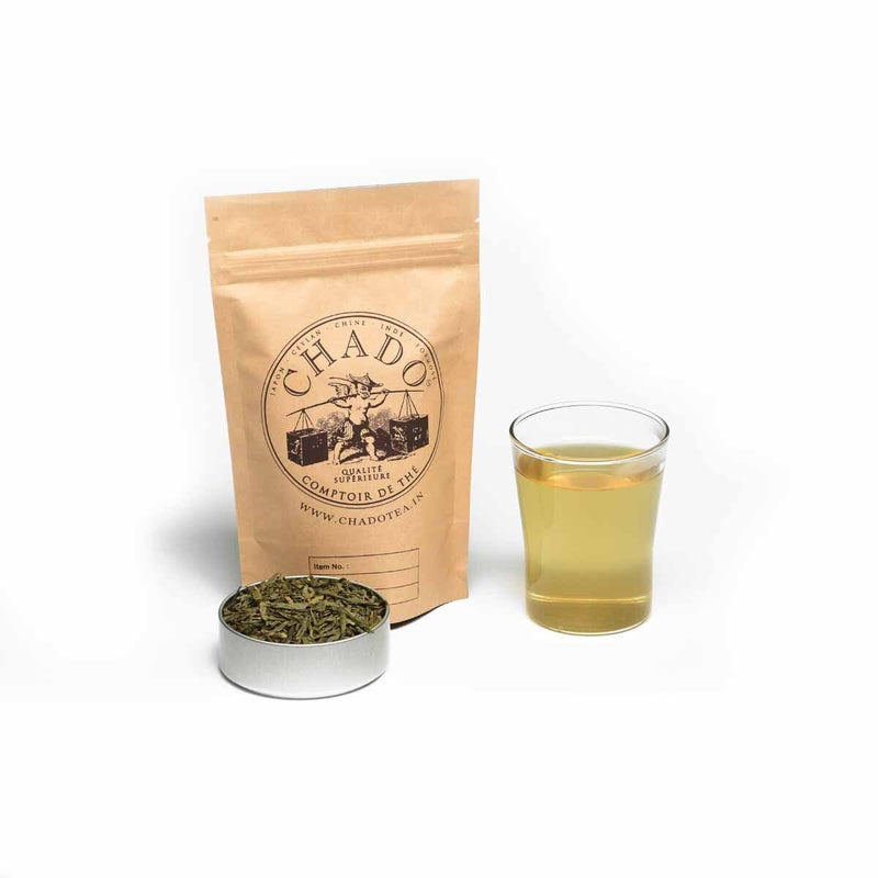 Buy Pan Fired Green Tea - 50g | Shop Verified Sustainable Tea on Brown Living™