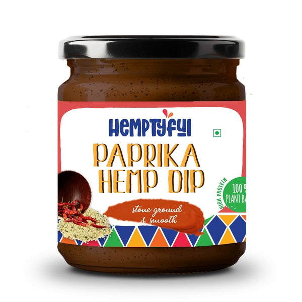 Buy Paprika Hemp Dip - 180gm | Shop Verified Sustainable Sauces & Dips on Brown Living™