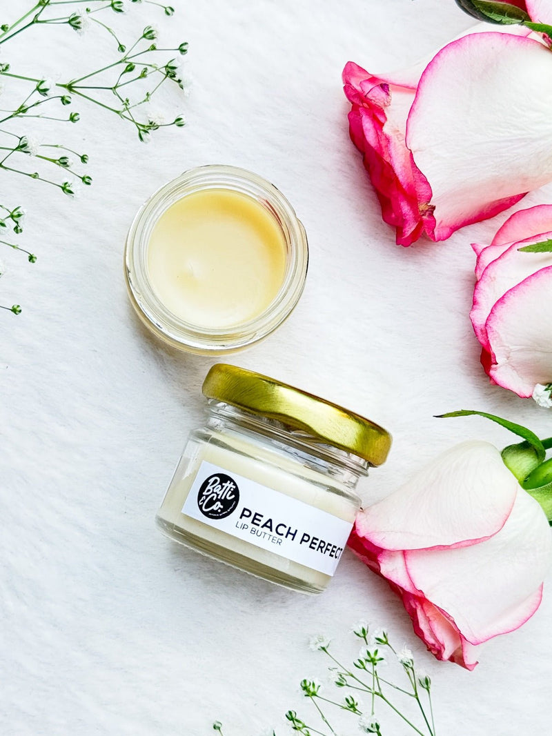 Peach Perfect- Vegan Lip Butter-15g | Verified Sustainable Lip Balms on Brown Living™