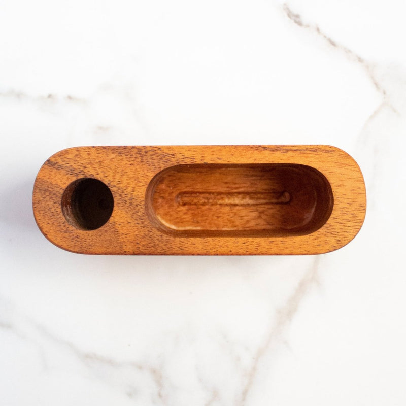 Buy Pen Card Acacia Wood Holder | Shop Verified Sustainable Products on Brown Living