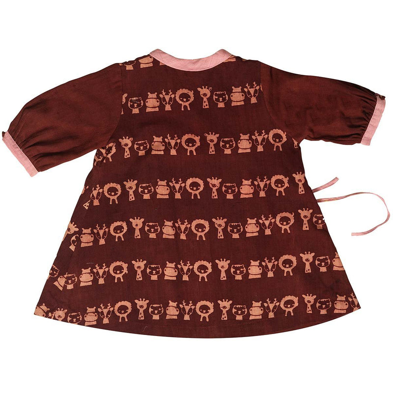 Buy Pigglet Frock For Girls | Shop Verified Sustainable Kids Frocks & Dresses on Brown Living™