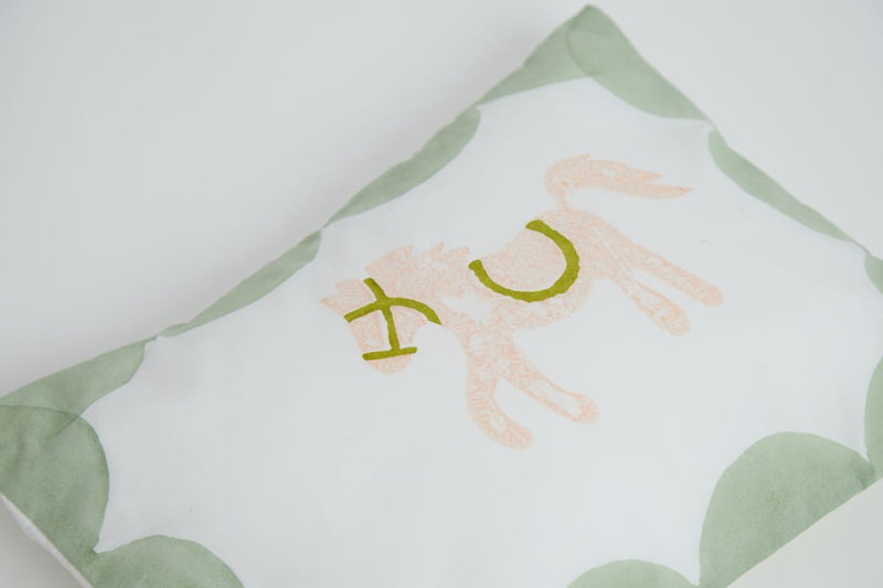 Buy Pillow & Bolster Set - Circus - Peach | Shop Verified Sustainable Bed Linens on Brown Living™