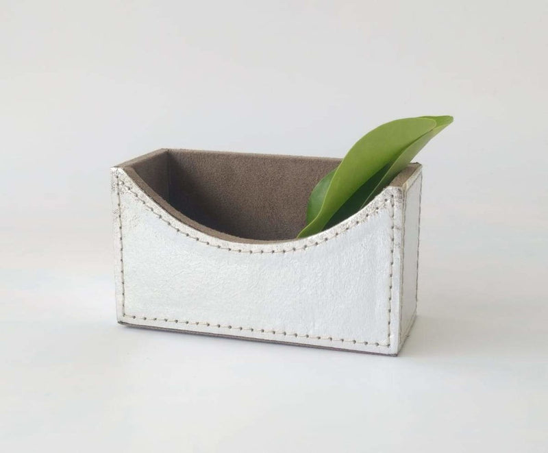 Buy Pinatex Visiting Card Holder | Shop Verified Sustainable Desk Organizers on Brown Living™