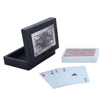 Buy Wooden Boxes for Storage Playing Card Holder Artisan Crafted | Shop Verified Sustainable Learning & Educational Toys on Brown Living™