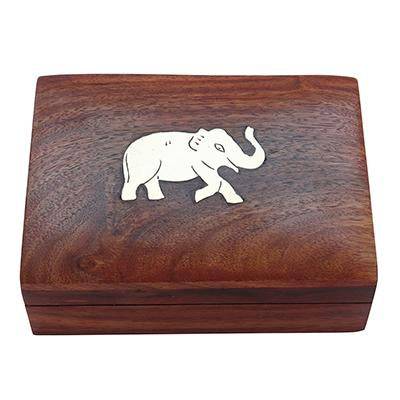 Buy Playing Card Rosewood Deck Case Holder Box with Free Cards | Shop Verified Sustainable Learning & Educational Toys on Brown Living™