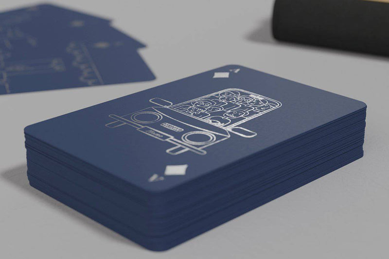 Buy Playing Cards made of Recycled Paper - Blue | Shop Verified Sustainable Sports & Games on Brown Living™