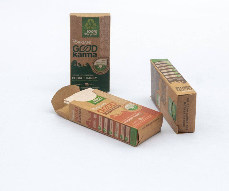 Buy Pocket Hankies Pack of 20 | Shop Verified Sustainable Face Tissue on Brown Living™