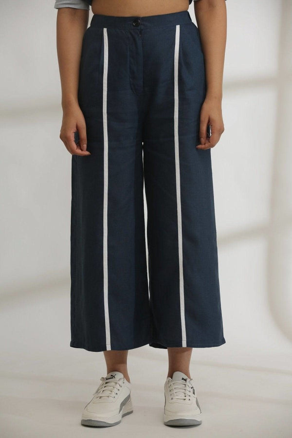 Buy Popin Palazzo Pants | Shop Verified Sustainable Womens Pallazzo on Brown Living™