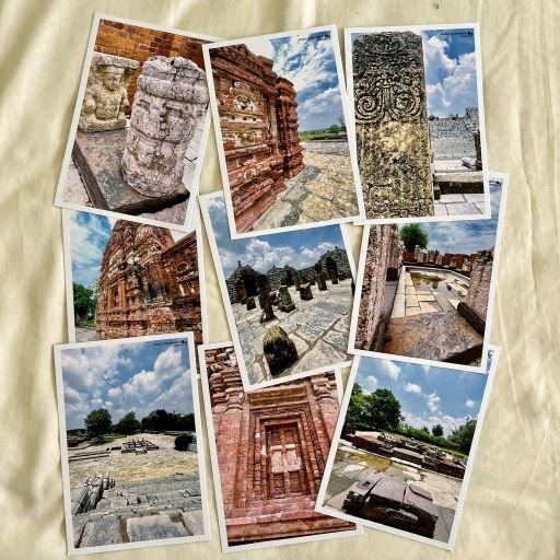 Buy Postcards of Sirpur | Pack of 9 | Shop Verified Sustainable Post Cards on Brown Living™