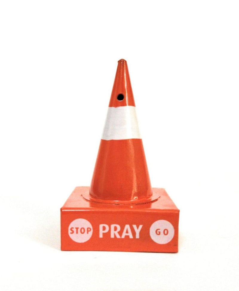 Buy Pray Cone Incense Stick Holder - Metal Agarbatti Stand | Shop Verified Sustainable Decor & Artefacts on Brown Living™