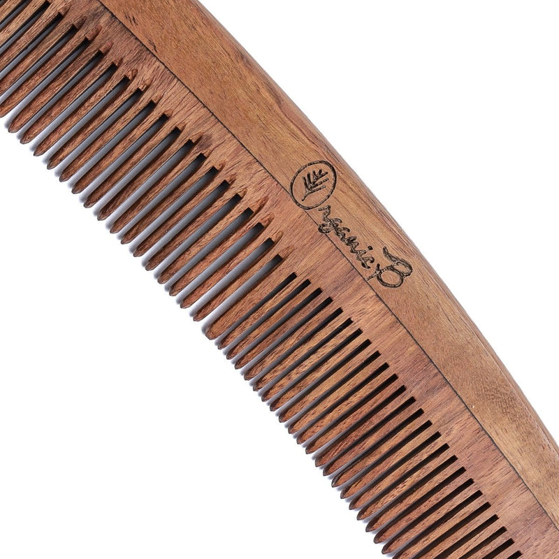 Buy Premium Full Size Rosewood / Sheesham Wood Comb pack of 2 | Shop Verified Sustainable Hair Comb on Brown Living™