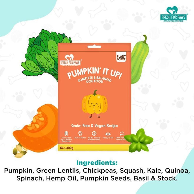 Buy Pumpkin It Up | 300 gram | Shop Verified Sustainable Pet Food on Brown Living™