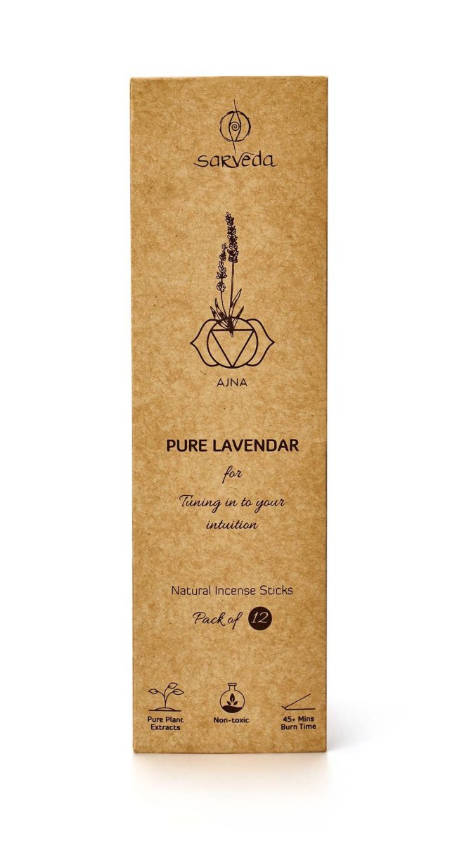 Buy Pure Lavender Incense Sticks | Shop Verified Sustainable Pooja Needs on Brown Living™