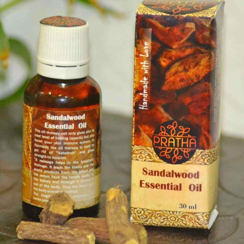 Buy Pure Sandalwood Essential oil - 30mL | Shop Verified Sustainable Essential Oils on Brown Living™