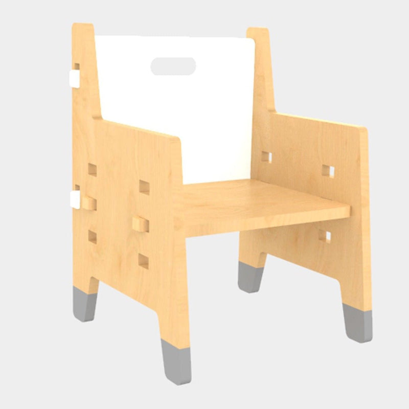 Buy Purple Mango Wooden Weaning Chair | Shop Verified Sustainable Decor & Artefacts on Brown Living™