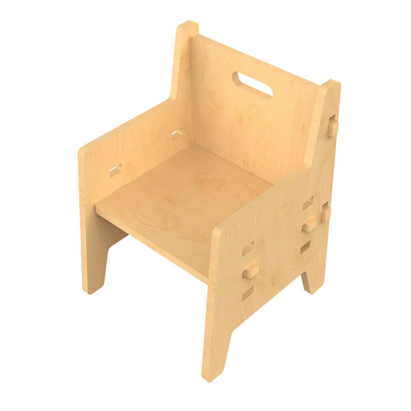 Buy Purple Mango Wooden Weaning Chair | Shop Verified Sustainable Decor & Artefacts on Brown Living™