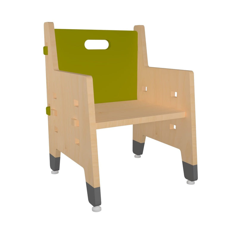 Buy Purple Mango Wooden Weaning Chair | Shop Verified Sustainable Decor & Artefacts on Brown Living™