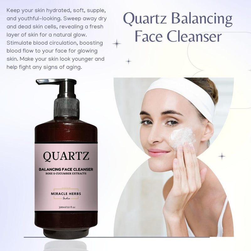 Buy Quartz Balancing face Cleanser | Shop Verified Sustainable Face Cleanser on Brown Living™