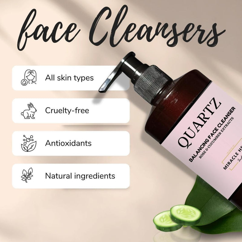 Buy Quartz Balancing face Cleanser | Shop Verified Sustainable Face Cleanser on Brown Living™