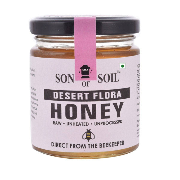 Buy Raw Unprocessed Desert Flora Honey | 230 gm | Pack of 1 | Shop Verified Sustainable Honey & Syrups on Brown Living™