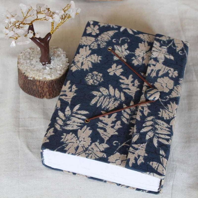 Recycled Paper Vintage Journal (BLUE) - Jumbo | Verified Sustainable Stationery on Brown Living™