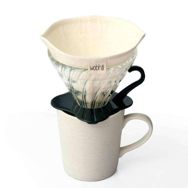 Buy Reusable Coffee-Brewing Filter | Fits Hario V60, Origami Dripper | Shop Verified Sustainable Beverage Accessories on Brown Living™