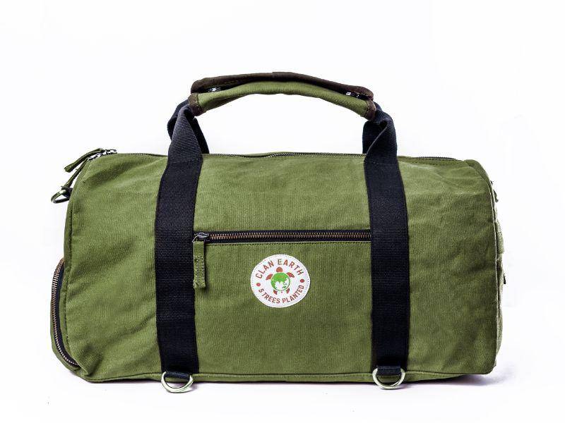 Buy Rhino Duffel - Olive Green | Shop Verified Sustainable Travel Duffel on Brown Living™