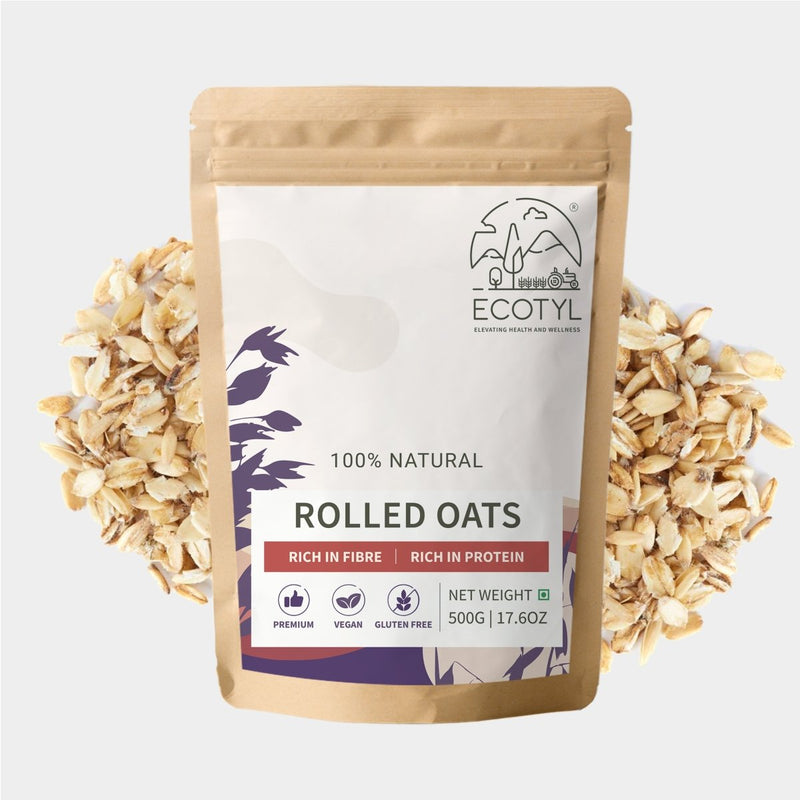 Buy Rolled Oats | Gluten Free | Breakfast Cereal | 500g | Shop Verified Sustainable Cereal & Meusli on Brown Living™