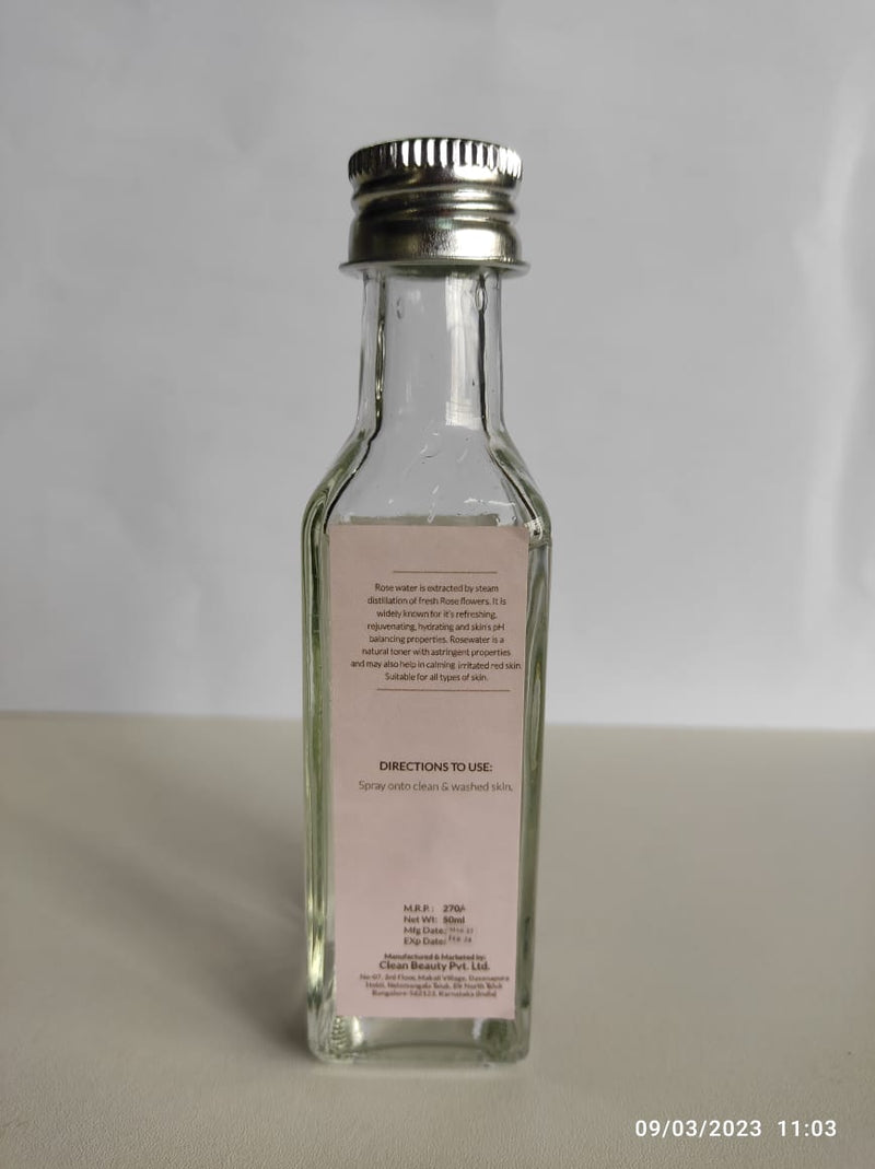 Buy Rose Facial Water | Shop Verified Sustainable Body Mist on Brown Living™