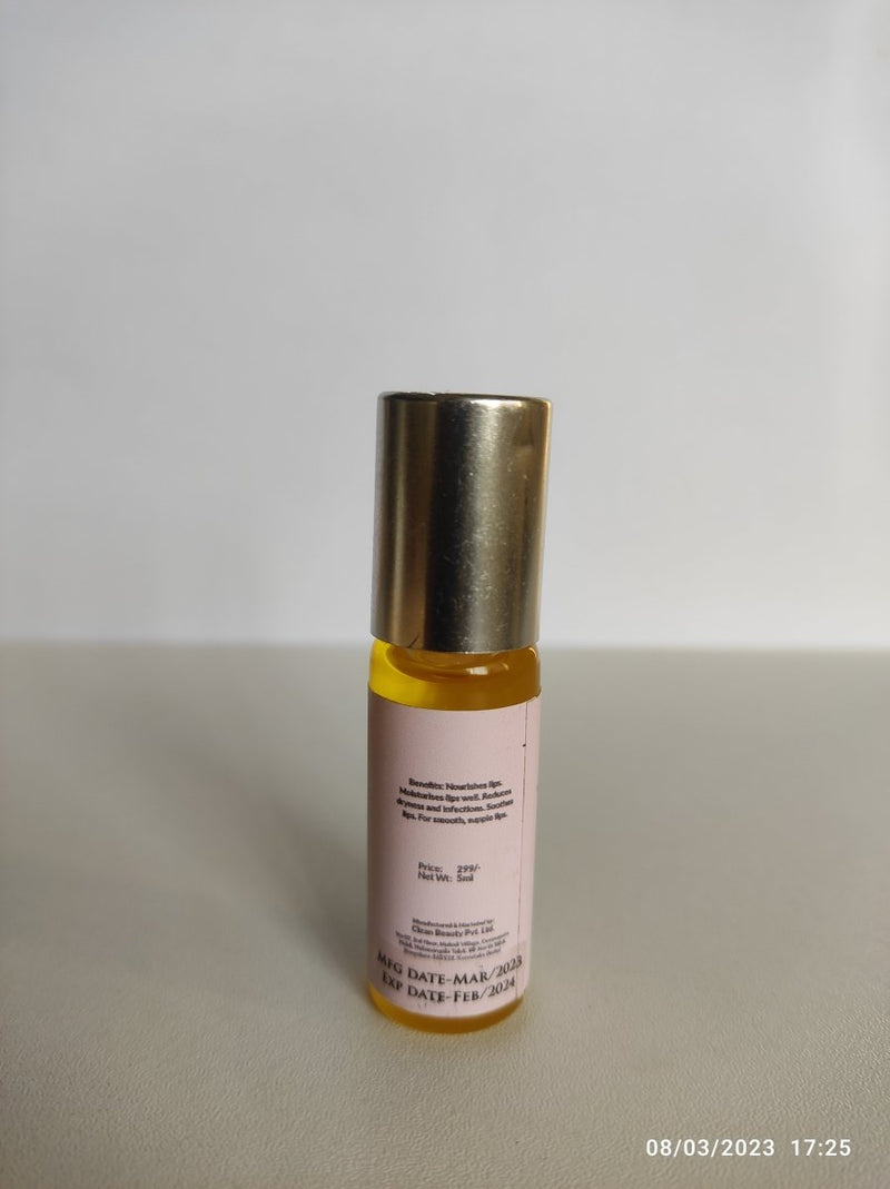 Buy Rose Lip Oil | Natural Lip Care | Shop Verified Sustainable Lip Balms on Brown Living™