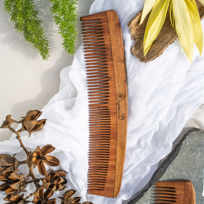 Buy Rosewood/Sheesham Full Size Comb For Detangling and Styling | Shop Verified Sustainable Hair Comb on Brown Living™