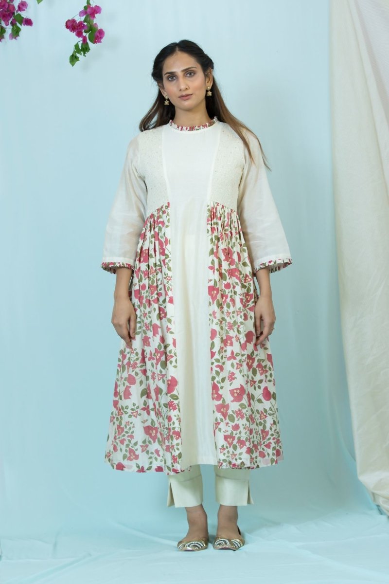 Buy Sage Kurta | Shop Verified Sustainable Womens Kurta on Brown Living™