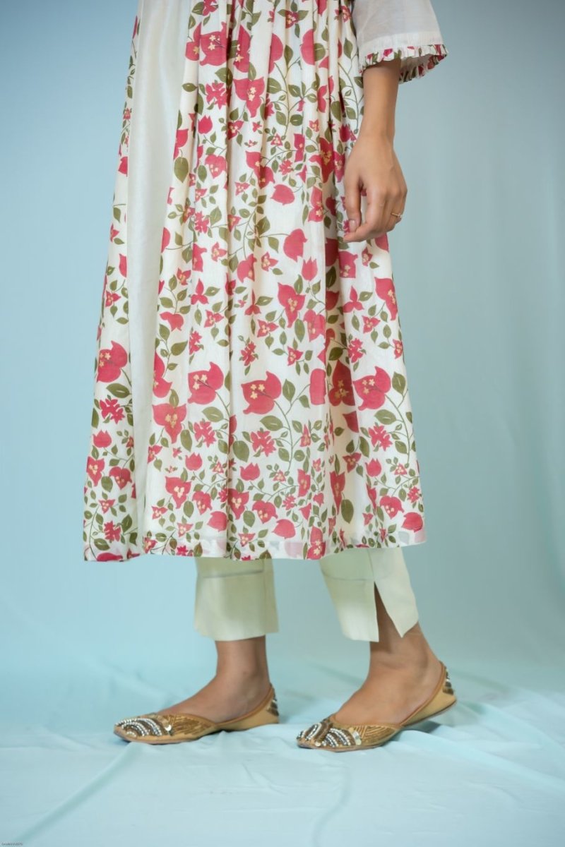 Buy Sage Kurta | Shop Verified Sustainable Womens Kurta on Brown Living™