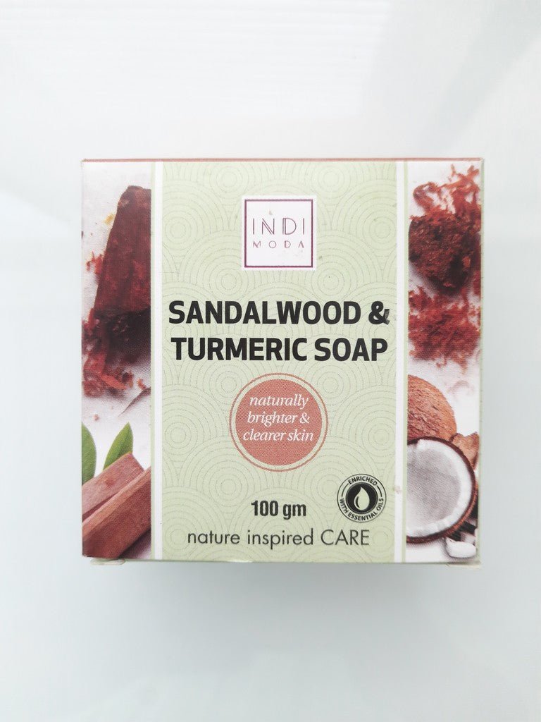 Buy Sandalwood Turmeric Handmade Soap | Shop Verified Sustainable Body Soap on Brown Living™