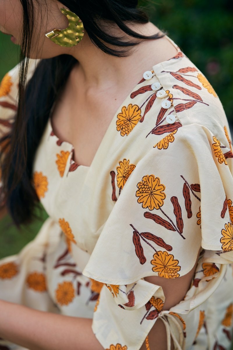 Buy Sandy Pods Long Dress | Shop Verified Sustainable Womens Dress on Brown Living™