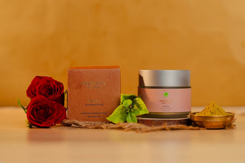 Sarasa Glow Mask & Scrub | Verified Sustainable Face Mask on Brown Living™