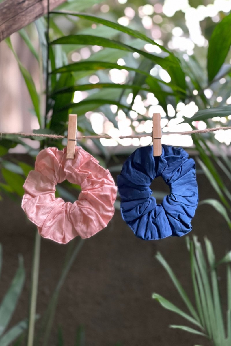 Buy Scrunchie Mix Set of 2 | Shop Verified Sustainable Womens Accessories on Brown Living™