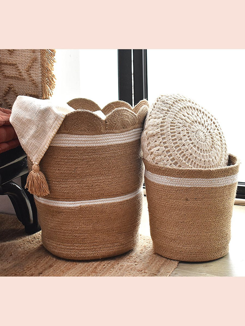 Buy Seaside Splendor Basket (Set of 2) | Shop Verified Sustainable Baskets & Boxes on Brown Living™