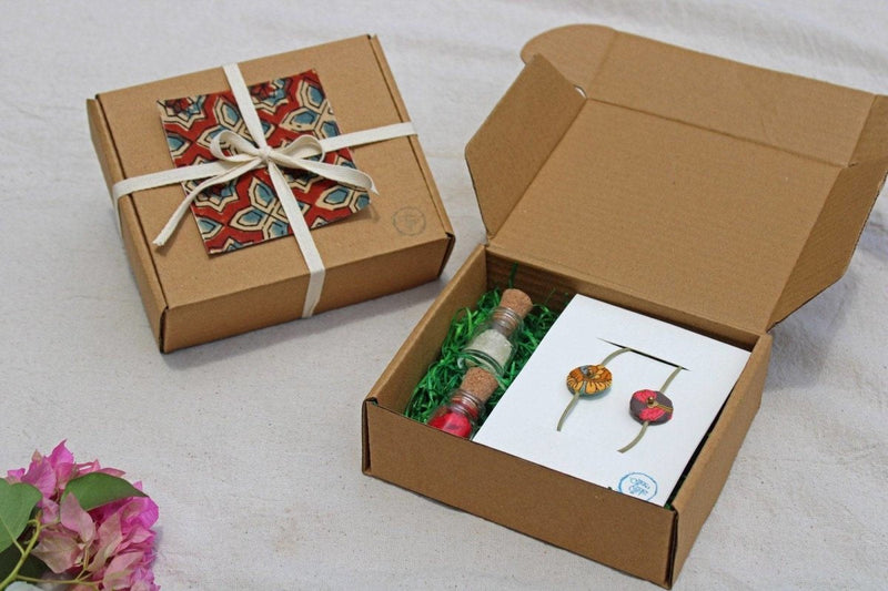 Buy Set of 2 Artisanal Rakhi