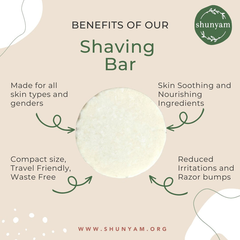 Buy Shea-Wing Shaving Bar | 60 gm | for Men and Women | Shop Verified Sustainable Shaving Soap on Brown Living™