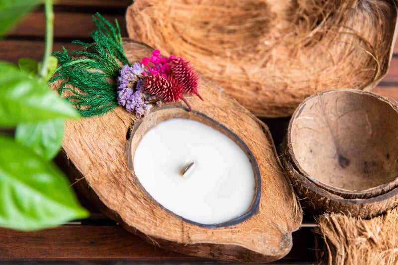 Buy Shweta Coconut Candle | Shop Verified Sustainable Candles & Fragrances on Brown Living™