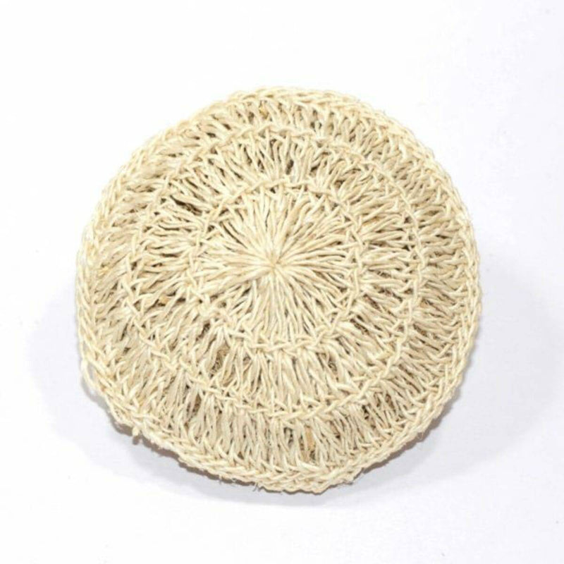 Buy Sisal Mesh Scrub with Vetiver Stuffing | Shop Verified Sustainable Bath Accessories on Brown Living™