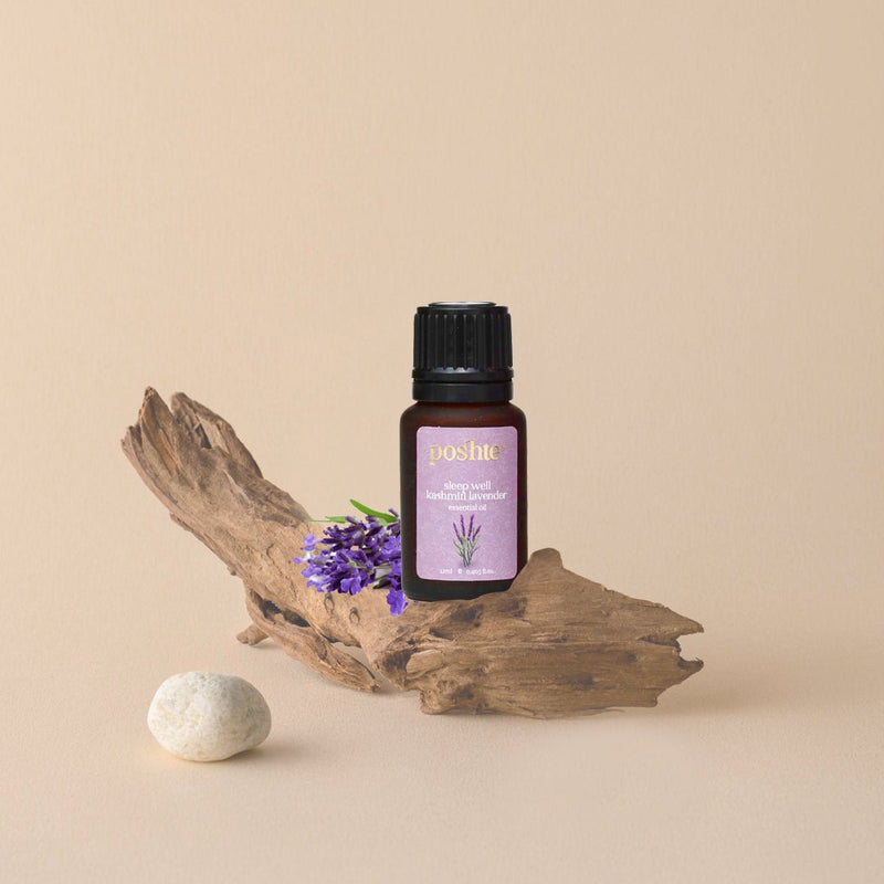 Buy Sleep Well Kashmiri Lavender Essential Oil | Shop Verified Sustainable Body Oil on Brown Living™